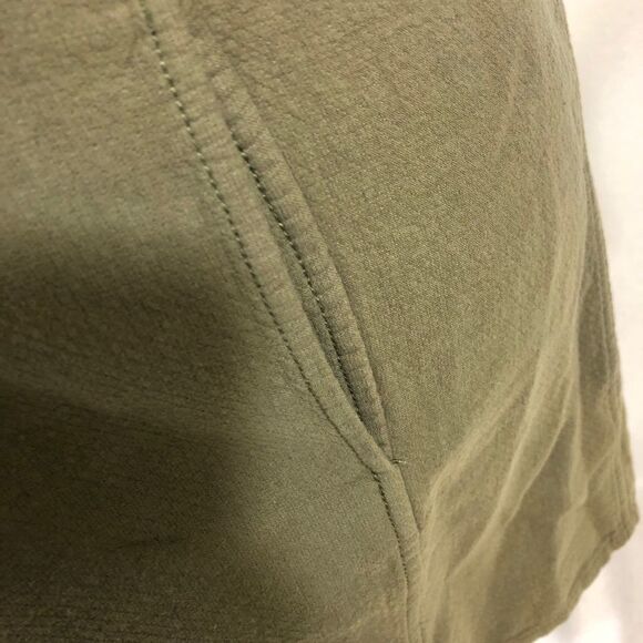 Madwell Olive Green Stitch Edge Duster Jacket Sm - Picture 6 of 10
